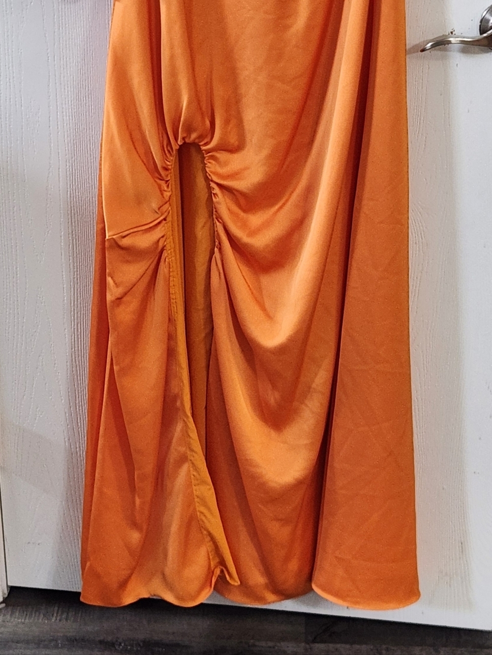 HALSTON Keiana Gown In Satin - Picture 10 of 16